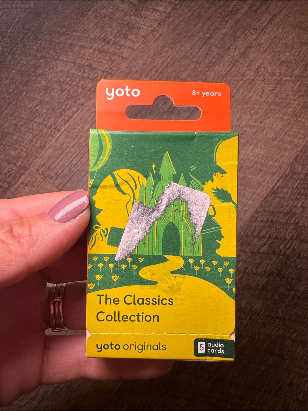 The Classics Collection Audio Cards - Green & Yellow